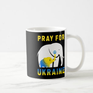 Caneca De Café Bandeira da Ucrânia Elefante Vintage Ucraniano Ucr