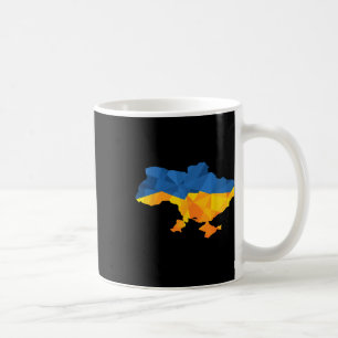 Caneca De Café Bandeira da Ucrânia Emblema Mapa Patriota Para Hom