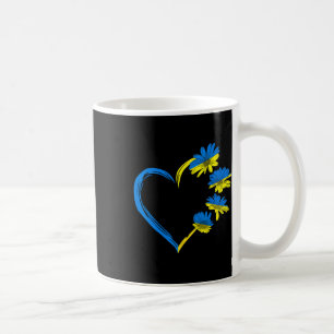 Caneca De Café Bandeira da Ucrânia Girassol Vintage Amantes Ucran