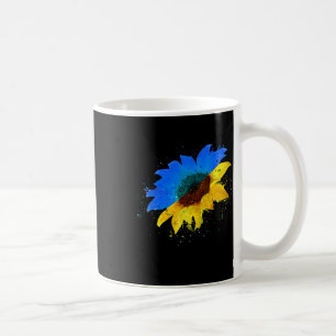 Caneca De Café Bandeira da Ucrânia Girassol Vintage Amantes Ucran
