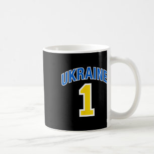 Caneca De Café Bandeira da Ucrânia Um