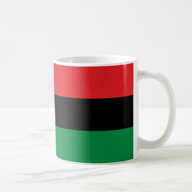 Caneca De Café Bandeira da UNIA Pan-Africana (Direita)