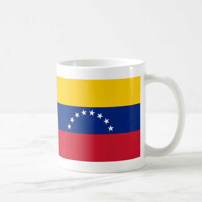 Caneca De Café Bandeira da Venezuela (Direita)