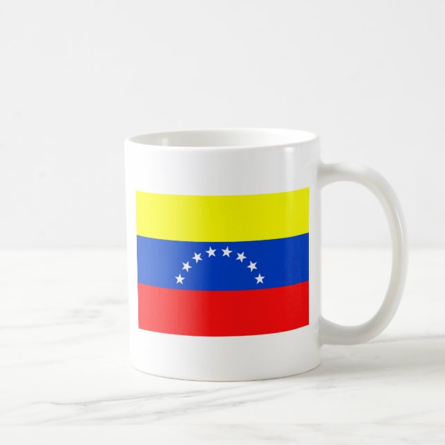 Caneca De Café Bandeira da Venezuela (Direita)