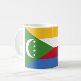 Caneca De Café Bandeira das Comores