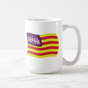 Caneca De Café Bandeira das Ilhas Baleares