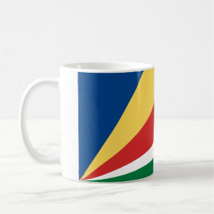 Caneca De Café Bandeira das Seychelles