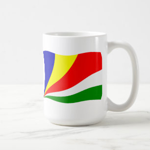 Caneca De Café Bandeira das Seychelles