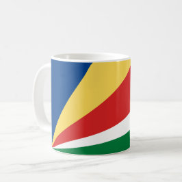 Caneca De Café Bandeira das Seychelles