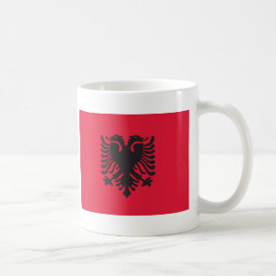 Caneca De Café Bandeira de Albânia