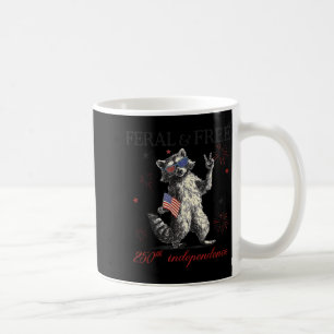 Caneca De Café Bandeira de aniversário de 250 anos da América, ma