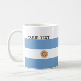Caneca De Café Bandeira de Argentina
