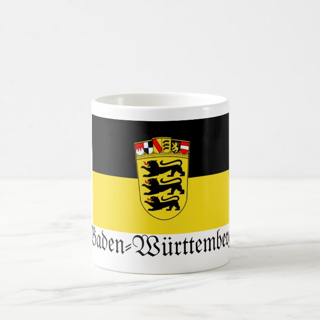 Caneca De Café Bandeira de Baden-Württemberg (Centro)