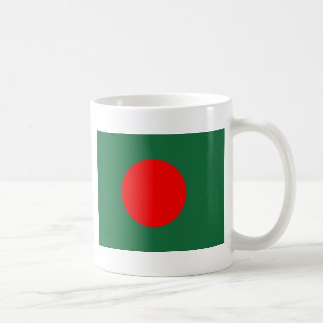 Caneca De Café Bandeira de Bangladesh (Direita)