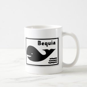Caneca De Café Bandeira de Bequia