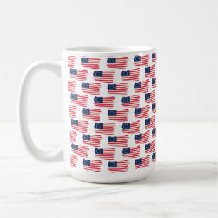 Caneca De Café bandeira de Betsy Ross da precipitação-limbaugh
