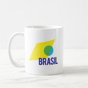 Caneca De Café Bandeira de Brasil
