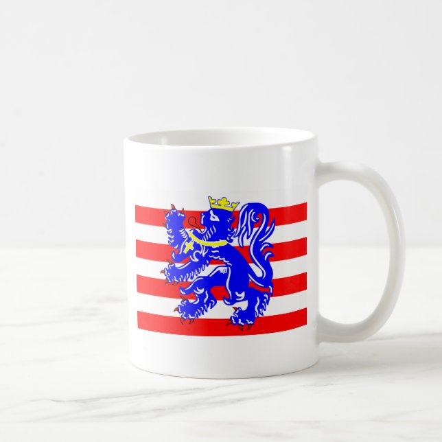 Caneca De Café Bandeira de Bruges (Direita)