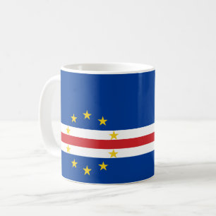 Caneca De Café Bandeira de Cabo Verde