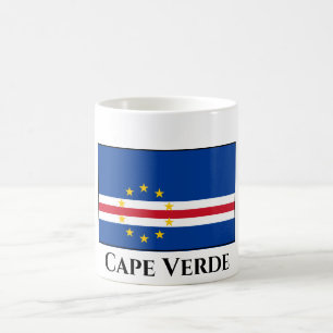 Caneca De Café Bandeira de Cabo Verde