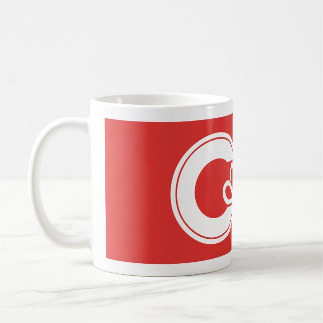 Caneca De Café Bandeira de Calgary, Alberta Coffee Mug (Esquerda)