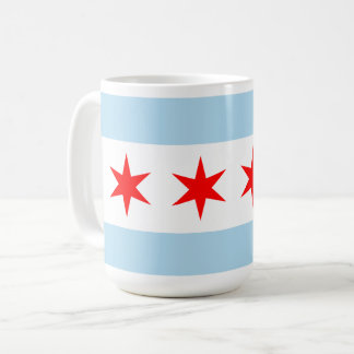 Caneca De Café Bandeira de Chicago