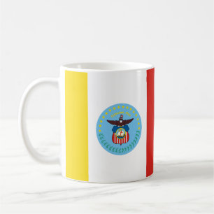 Caneca De Café Bandeira de Columbus, Ohio Coffee Mug