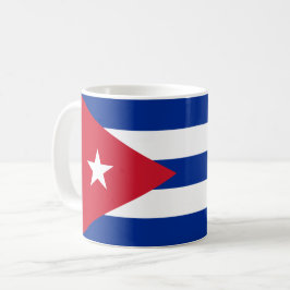 Caneca De Café Bandeira de Cuba