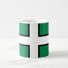 Caneca De Café Bandeira de Devon (distrito do Reino Unido)
