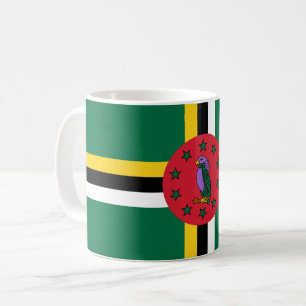 Caneca De Café Bandeira de Dominica