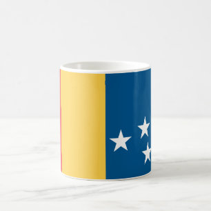Caneca De Café Bandeira de Durham, Carolina do Norte