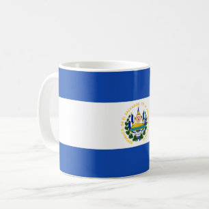 Caneca De Café Bandeira de El Salvador