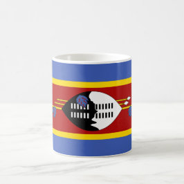 Caneca De Café Bandeira de Eswatini (Suazilândia)