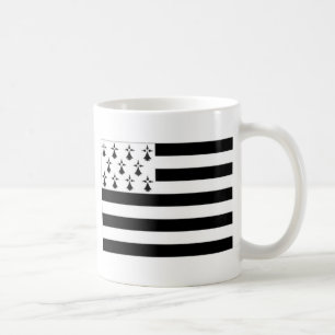 Caneca De Café Bandeira de France Brittany