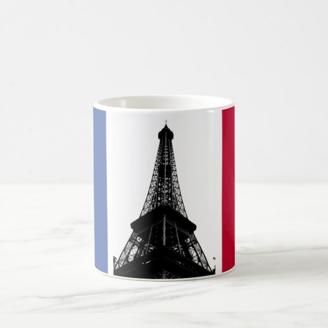 Caneca De Café Bandeira de France Mug (Centro)