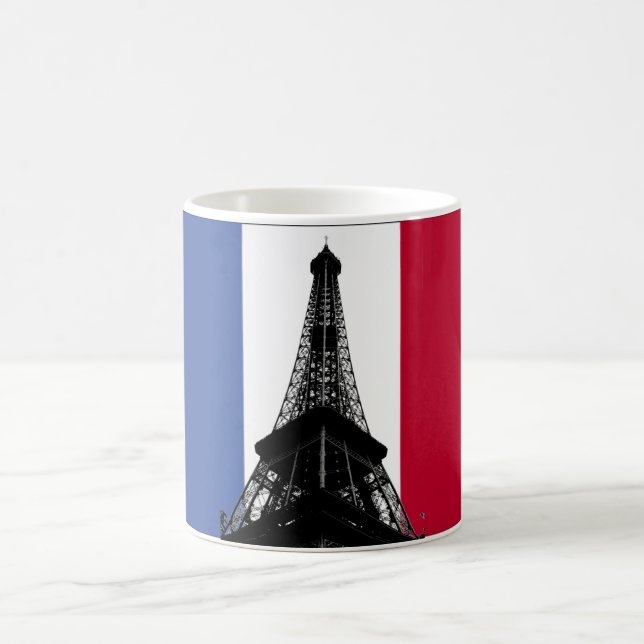 Caneca De Café Bandeira de France Mug (Centro)