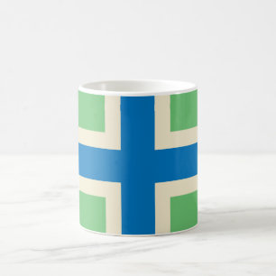 Caneca De Café Bandeira de Gloucestershire (distrito do Reino Uni