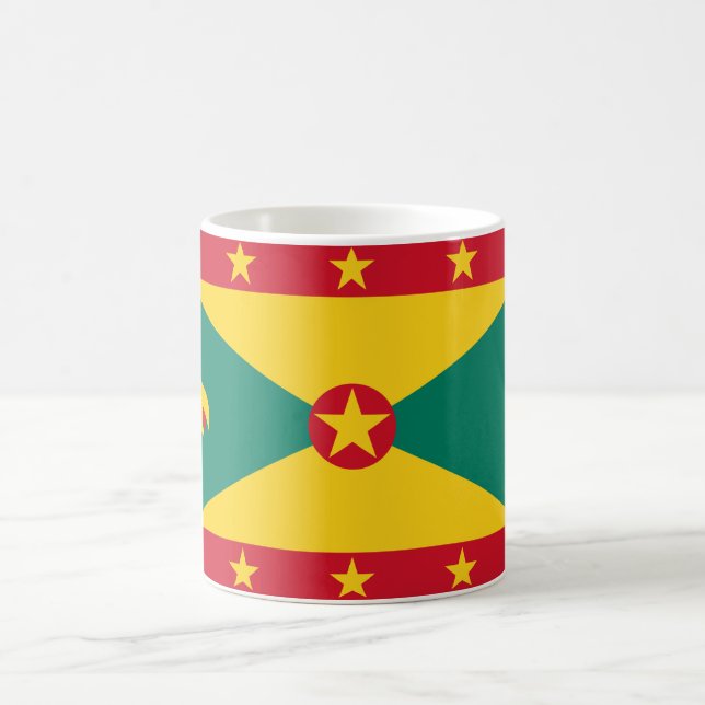Caneca De Café Bandeira de Grenada (Centro)