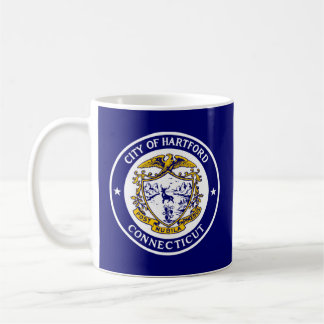 Caneca De Café Bandeira de Hartford, Connecticut