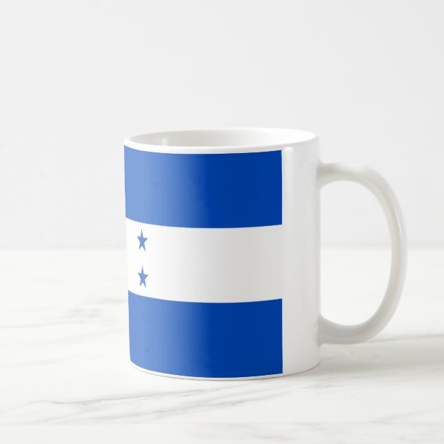 Caneca De Café Bandeira de Honduras (Direita)