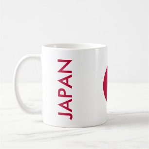 CANECA DE CAFÉ BANDEIRA DE JAPÃO