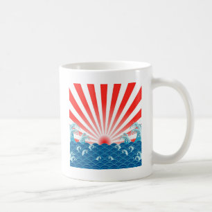 Caneca De Café Bandeira de Japão - NIPÓNICO