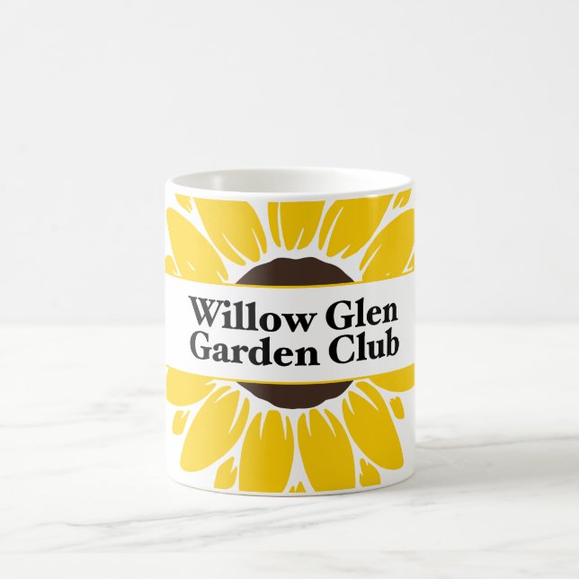 Caneca De Café Bandeira de Jardim WGGC (Centro)
