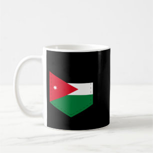 Caneca De Café Bandeira de jogador de beisebol com jogador de bei