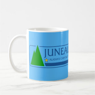 Caneca De Café Bandeira de Juneau, Alasca