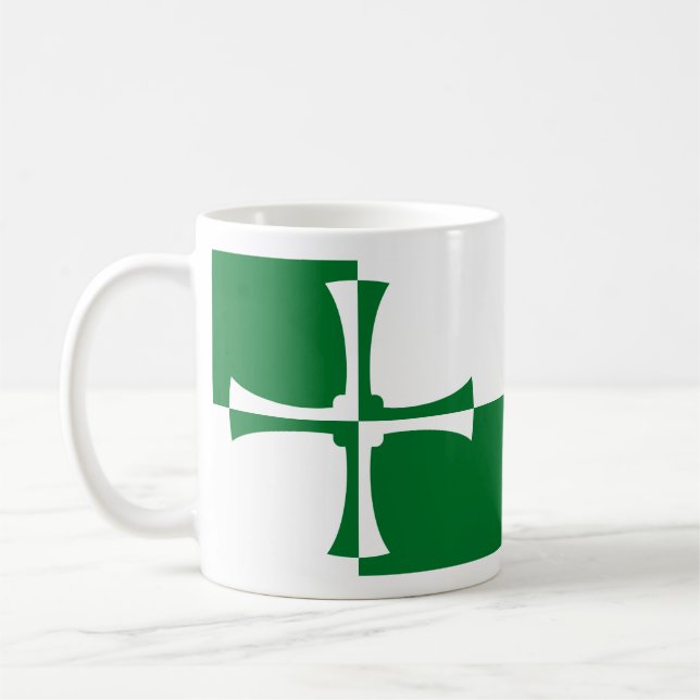 Caneca De Café Bandeira de Kirkcudbrightshire Coffee Mug (Esquerda)