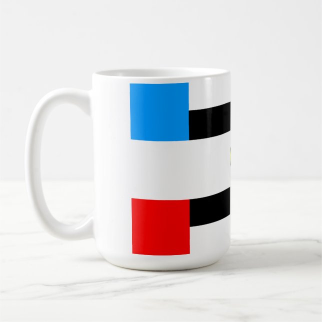 Caneca De Café Bandeira de Knoxville, Tennessee (Esquerda)
