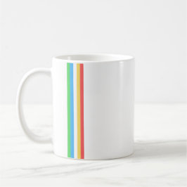Caneca De Café Bandeira de Listras Orgulho da Deficiência
