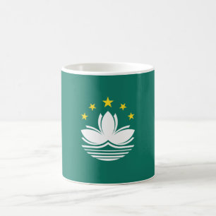 Caneca De Café Bandeira de Macau (região chinesa)