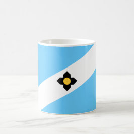 Caneca De Café Bandeira de Madison (Wisconsin)